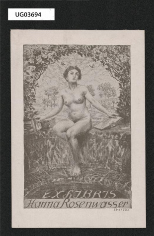 Ex libris Hanna Rosenwasser