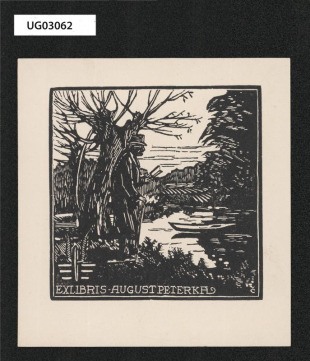 Ex libris August Peterka