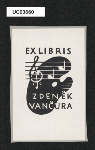 Ex libris Zdeněk Vančura