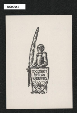 Ex libris Štěpán Zákravský