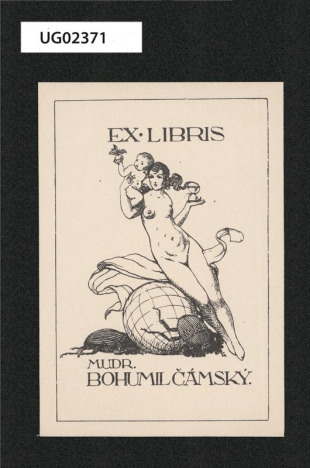 Ex libris MUDR. Bohumil Čamský