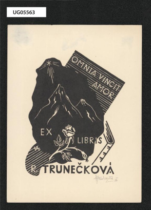 Ex libris R. Trunečková