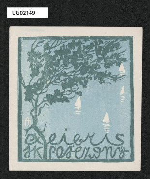 Ex libris J. K. Pojezdný