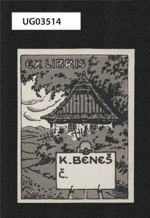 Ex libris K. Beneš