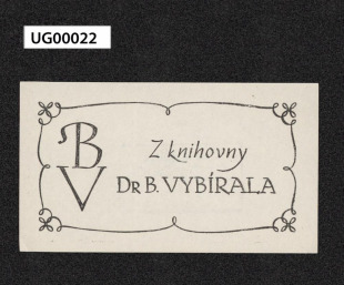 Z knihovny Dr B. Vybírala