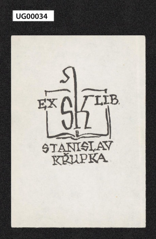 Ex libris Stanislav Křupka
