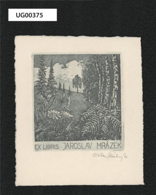 Ex libris Jaroslav Mrázek