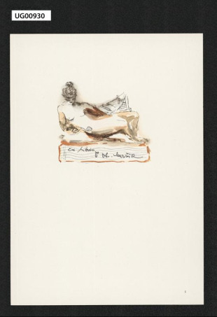 Ex libris Dr. Ot. Maršík