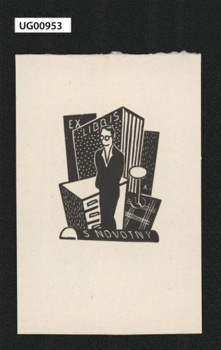 Ex libris S Novotný