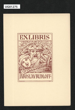 Ex libris Jaroslav Rudolff