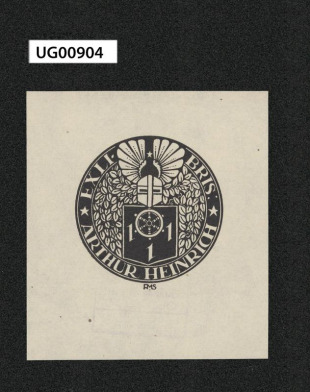 Ex libris Arthur Heinrich