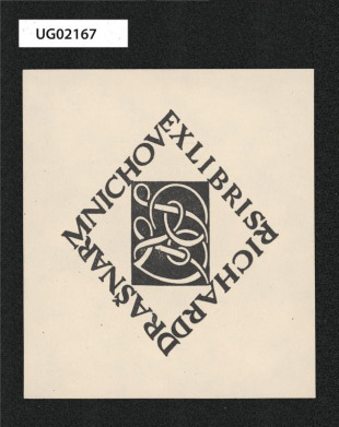 Ex libris Richard Drašnar Mnichov