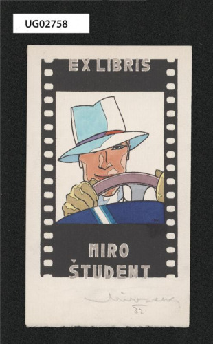 Ex libris Miro Študent