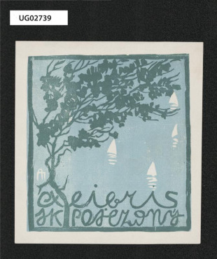 Ex libris J. K. Pojezdný