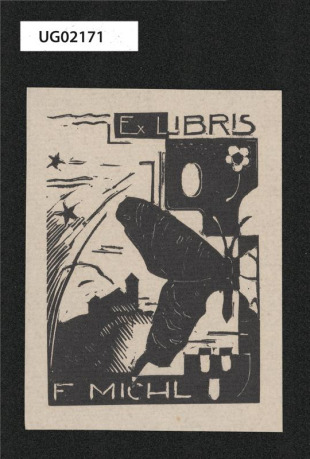 Ex libris F. Michl ( ###)