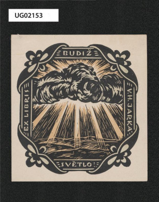 Ex libris V. H. Jarka