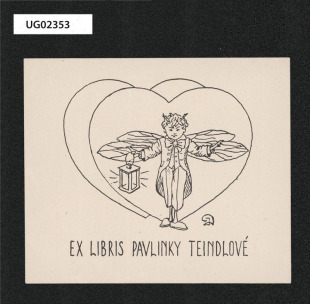 Ex libris Pavlinky Teindlové