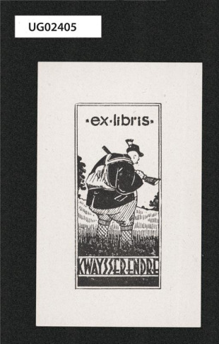 Ex libris Kwaysser Endre