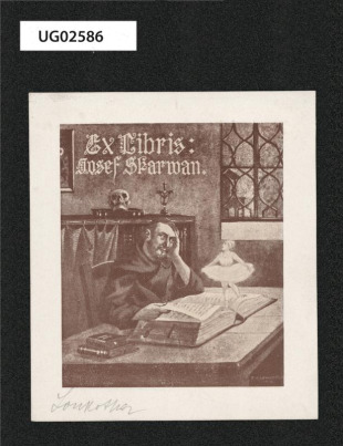 Ex libris Josef Skarvan