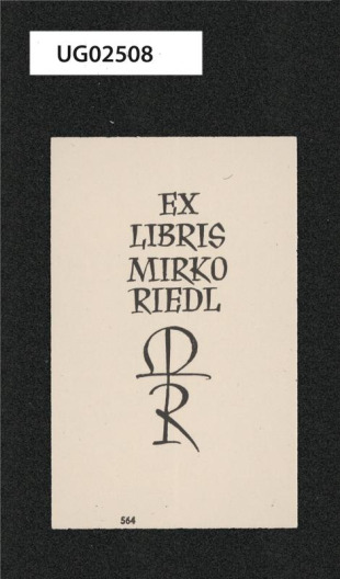 Ex libris Mirko Riedl