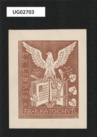 Ex libris Fr. Kratochvíl