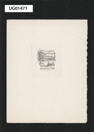 Ex libris Josef Kučera