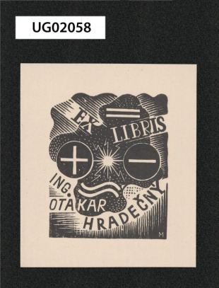 Ex libris ing. Otakar Hradečný