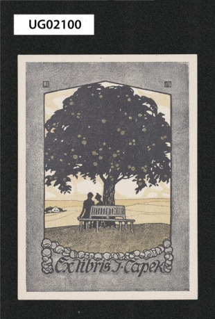 Ex libris J. Čapek