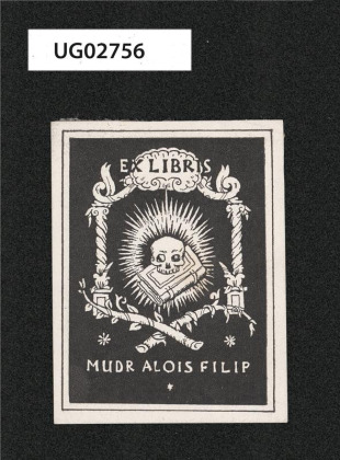 Ex libris MUDr. Alois Filip