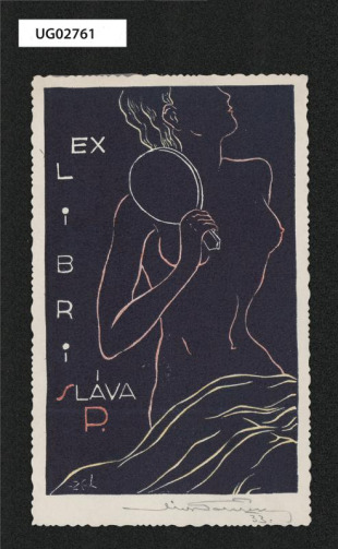 Ex libris Sláva P. (Pařízková)