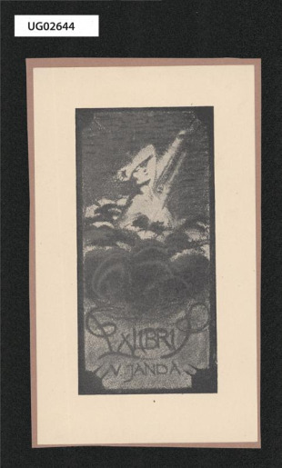 Ex libris V. Janda