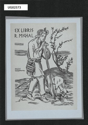 Ex libris R. Michal