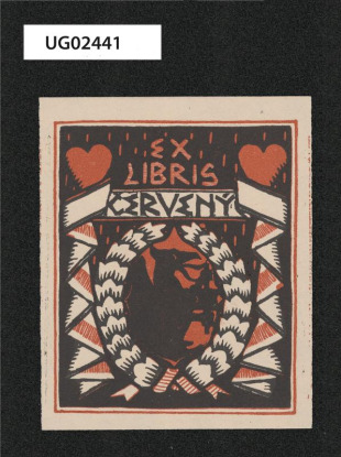 Ex libris  Červený