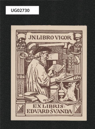 Ex libris Edvard Švanda