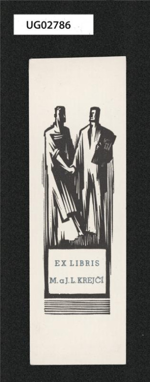 Ex libris M. a J. L. Krejčí