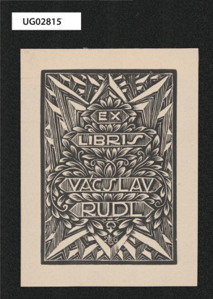 Ex libris Vácslav Rudl