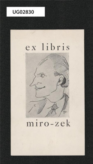 ex libris miro -zek