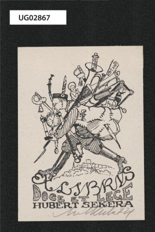 Ex libris Hubert Sekera