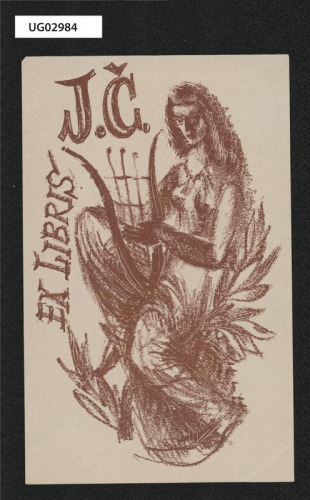 Ex libris J. Č. (Josef Čížek)