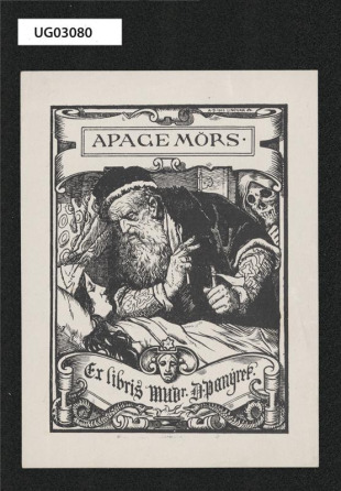 Ex libris MUDr. D. Panýrek