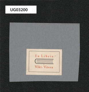 Ex libris Viktor Vávra