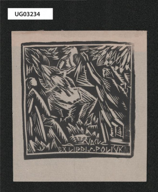 Ex libris [Vacl] Polívka