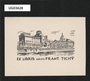 Ex libris arch. Frant. Tichý