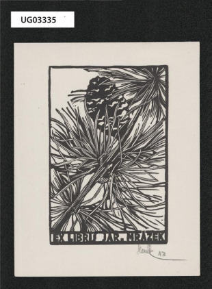 Ex libris Jur. Mrázek