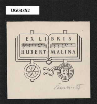 Ex libris Hubert Malina