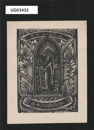 Ex libris: B. Konařík
