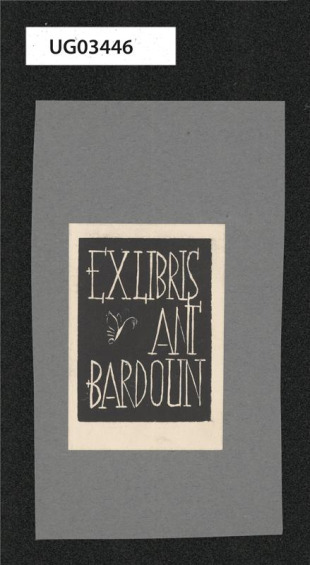 Ex libri: Ant. Bardoun