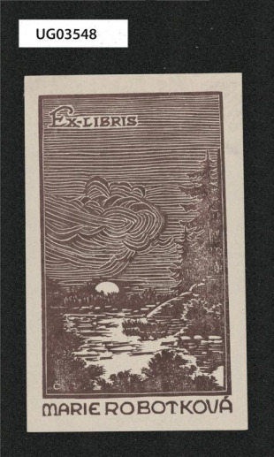 Ex libris Marie Robotková