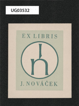 Ex libris J. Nováček