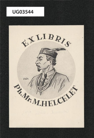 Ex libris Ph. Mr. M. Helcelet